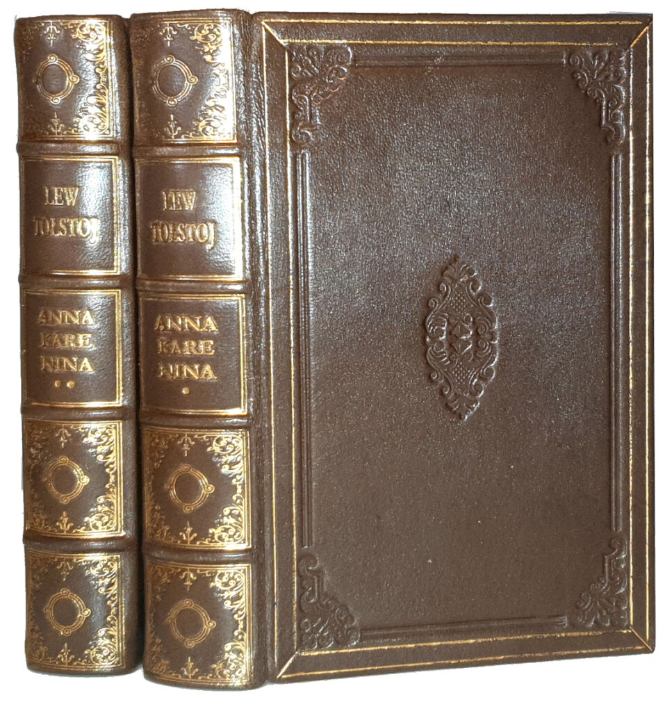 TOŁSTOJ - ANNA KARENINA ilustracje A. Uniechowski