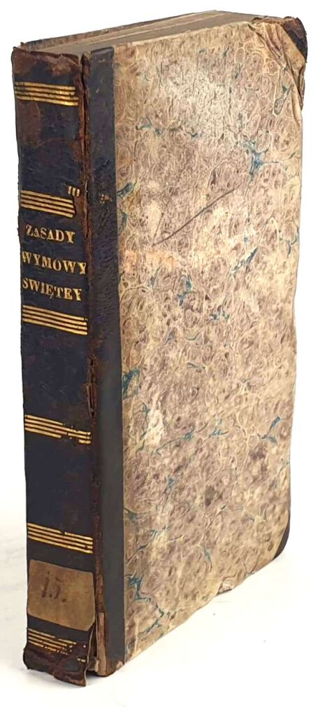 ZASADY WYMOWY ŚWIĘTEY 1819