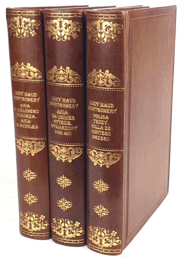MONTGOMERY - ANIA Z ZIELONEGO WZGORZA / ANNE OF GREEN GABLES 1-6 leather set