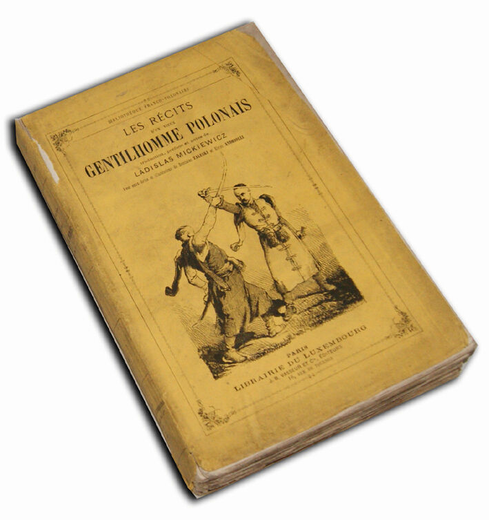 RZEWUSKI - LES RECITS... GENTILHOMME POLONAIS wyd. 1866  ilustracje Bronisława Zaleskiego, i E. Andriollego MICKIEWICZANUM