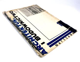 CZASOPISMO ARCHITEKTURA I BUDOWNICTWO Nr.1-12 1932r. / ARCHITECTURE AND CONSTRUCTION MAGAZINE No. 1-12 1932. Cover by Z. Puget. - 3