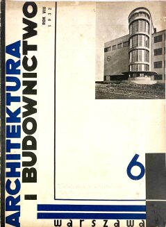 CZASOPISMO ARCHITEKTURA I BUDOWNICTWO Nr.1-12 1932r. / ARCHITECTURE AND CONSTRUCTION MAGAZINE No. 1-12 1932. Cover by Z. Puget. - 10
