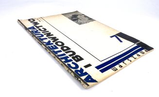 CZASOPISMO ARCHITEKTURA I BUDOWNICTWO Nr.1-12 1932r. / ARCHITECTURE AND CONSTRUCTION MAGAZINE No. 1-12 1932. Cover by Z. Puget. - 12