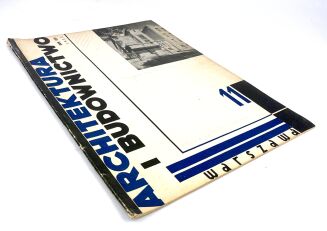CZASOPISMO ARCHITEKTURA I BUDOWNICTWO Nr.1-12 1932r. / ARCHITECTURE AND CONSTRUCTION MAGAZINE No. 1-12 1932. Cover by Z. Puget. - 20
