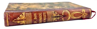 HAHN - JULIUSZ SŁOWACKI W POEZJI POLSKIEJ (ANTOLOGIA POETYCKA). Oprawa „Henryk Badurski, introligator w Rzeszowie”. - 2