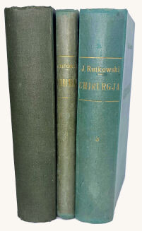 RUTKOWSKI, JERZY – CHIRURGJA. PODRĘCZNIK CHIRURGII. T.1-3 [komplet w 3 wol.] - 2