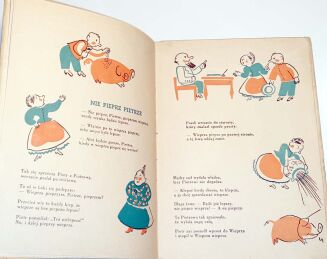 BRZECHWA- TAŃCOWAŁA IGŁA Z NITKĄ wyd. 1950 ilustr. THEMERSON - 3