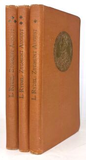 RYDEL - ZYGMUNT AUGUST cz.1-3 wyd.1913, wyd.1, oprawa Karol Wójcik - 2