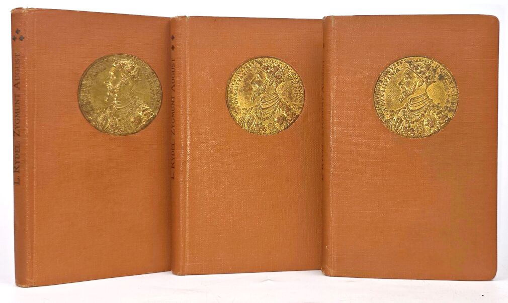 RYDEL - ZYGMUNT AUGUST cz.1-3 wyd.1913, wyd.1, oprawa Karol Wójcik