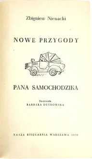 NIENACKI - NOWE PRZYGODY PANA SAMOCHODZIKA wyd. 1 - 4