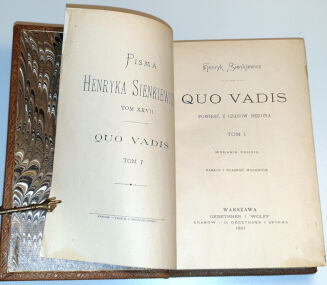 SIENKIEWICZ - QUO VADIS wyd.2 z 1897r. - 5