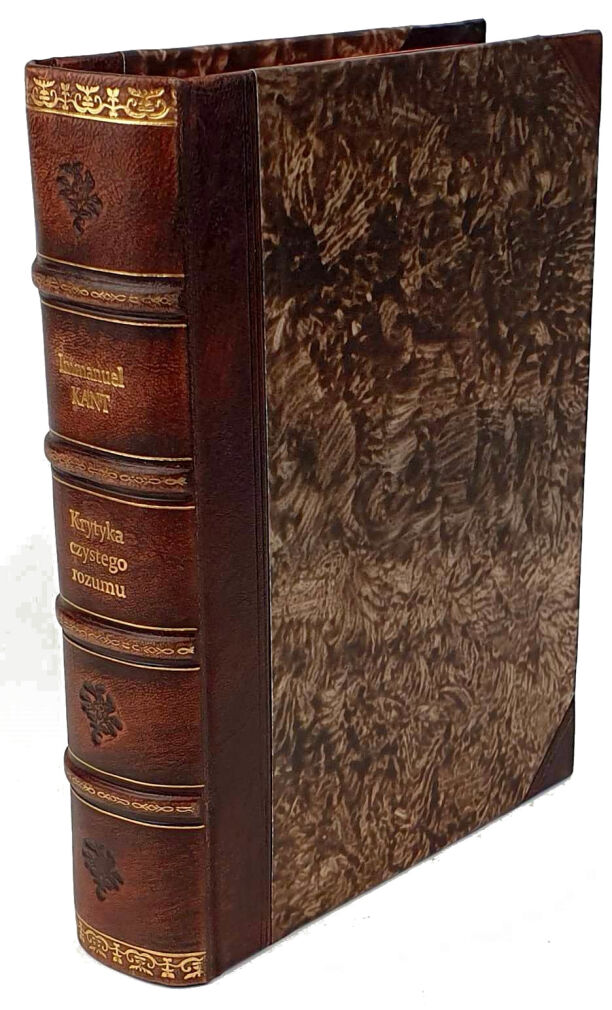 KANT- KRYTYKA CZYSTEGO ROZUMU wyd.1 z 1904r.