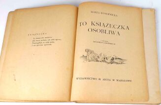 KONOPNICKA- TO KSIĄŻECZKA OSOBLIWA 1927 ilustracje Gawińskiego - 2