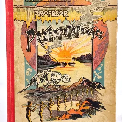 [FANTASTYKA] MAJEWSKI - PROFESOR PRZEDPOTOPOWICZ. Dzieło ozdobione 140-ma rysunkami