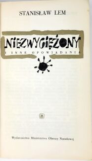 LEM- NIEZWYCIEZONY / THE INVINCIBLE. 1st edition - 5