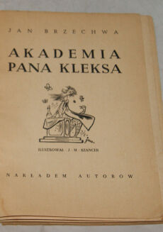 BRZECHWA  -AKADEMIA PANA KLEKSA I wyd. ilustr. Szancer - 3