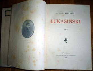 ASKENAZY- ŁUKASIŃSKI wyd. 1929r. TOM I-II. OPRAWA. ILUSTRACJE - 3