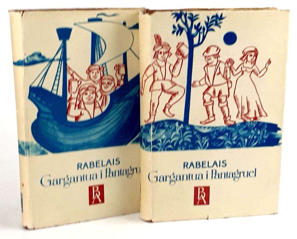 RABELAIS - GARGANTUA I PANTAGRUEL tom 1-2 [komplet w 2 wol.]