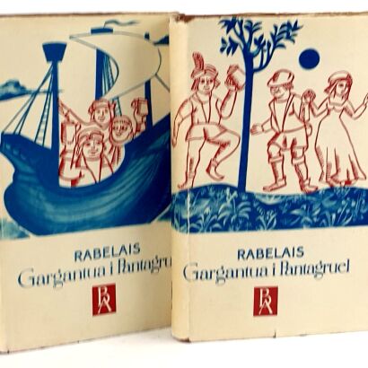 RABELAIS - GARGANTUA I PANTAGRUEL tom 1-2 [komplet w 2 wol.]
