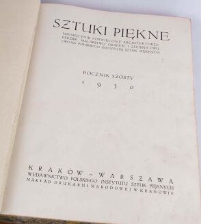 SZTUKI PIĘKNE. Miesięcznik pośw. architekturze, rzeźbie, malarstwu, grafice i zdobnictwu. T. I-X [komplet] - 57