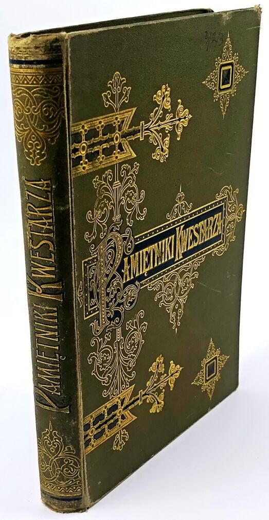 CHODŹKO- PAMIĘTNIKI KWESTARZA  ryciny Andriollego wyd. 1901 oprawa Olszeniak