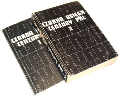 CZARNA KSIĘGA CENZURY PRL wyd.Londyn 1977-8r. 