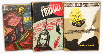 BORUŃ; TREPKA- TRYLOGIA KOSMICZNA wyd. 1954-9