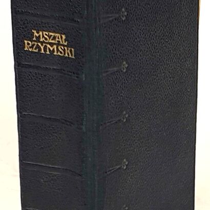 LEFEVBRE- MSZAŁ RZYMSKI wyd. 1949r. skóra z epoki