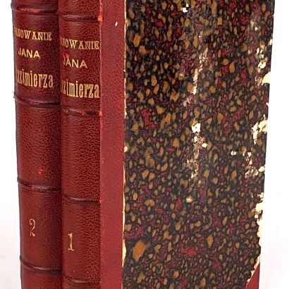 KOCHOWSKI- HISTORYA PANOWANIA JANA KAZIMIERZA t.1-3 (komplet w 2wol.) wyd. 1859