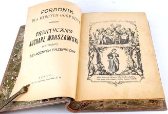 PRAKTYCZNY KUCHARZ WARSZAWSKI wyd. 1913 - 7
