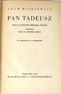 MICKIEWICZ- PAN TADEUSZ z illustracjami E. M. Andriollego - 3