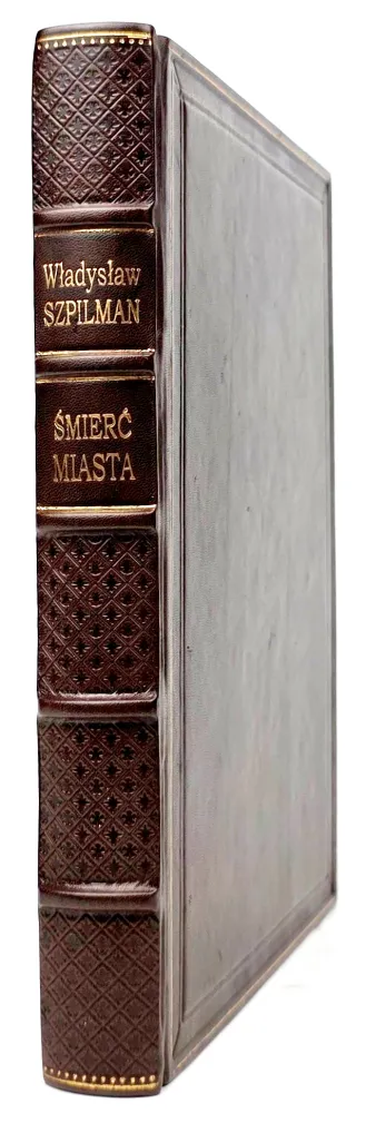 SZPILMAN- SMIERC MIASTA. DEATH OF THE CITY Diaries On Szpilman.  1939-1945. Pianist, first edition