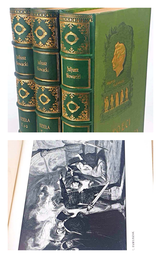 SŁOWACKI- DZIEŁA  t.1-6 wydanie ilustrowane wyd. 1909
