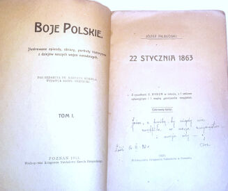 PIŁSUDSKI - 22 STYCZNIA 1863. Z cyklu Boje Polskie tom I.  - 2