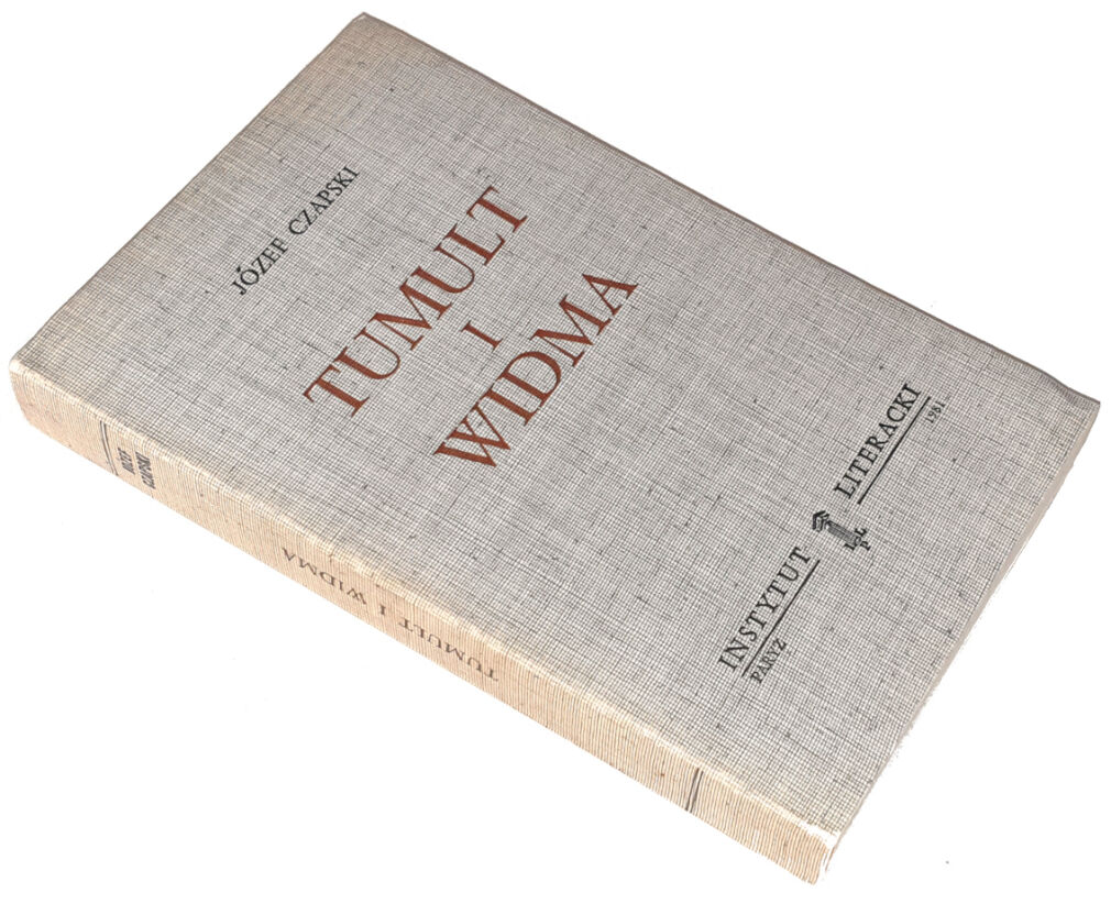 CZAPSKI- TUMULT I WIDMA wyd.1