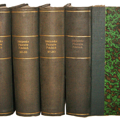 BIBLIOTEKA PISARZÓW POLSKICH 36 tomów 1889-1900
