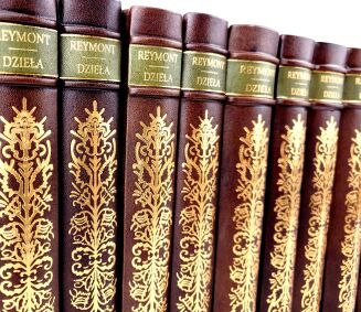 REYMONT - DZIEŁA WYBRANE t.1-12 [komplet w 12 wol., kolekcja w skórzanej oprawie] - 2