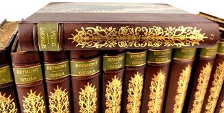 REYMONT - DZIEŁA WYBRANE t.1-12 [komplet w 12 wol., kolekcja w skórzanej oprawie] - 3