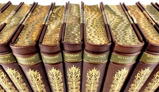 REYMONT - DZIEŁA WYBRANE t.1-12 [komplet w 12 wol., kolekcja w skórzanej oprawie] - 4