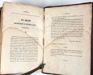 MICKIEWICZ - DZIADY cz. III. Pierwsze wydanie tytułowe z popiersiem autora, Paryż 1833r. - 8
