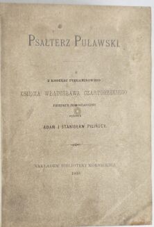 PSAŁTERZ PUŁAWSKI. Z kodeksu pergaminowego księcia Władysława Czartoryskiego - 5