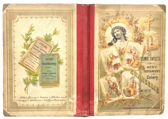 PISMO ŚWIĘTE. NOWY TESTAMENT PANA NASZEGO JEZUSA CHRYSTUSA. CZĘŚĆ PIERWSZA. CZTERY EWANGELIE ŚWIĘTE. 1893 - 2