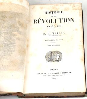 THIERS- HISTOIRE DE LA REVOLUTION FRANCAISE t.I-X (komplet) HISTORIA REWOLUCJI FRANCUSKIEJ] - 20