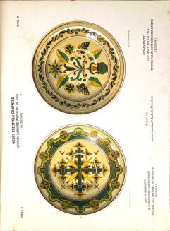 WZORY PRZEMYSŁU DOMOWEGO : WYROBY GLINIANE WŁOSCIAN NA RUSI (NACZYNIA Z KOSSOWA) wyd. 1882 - 4