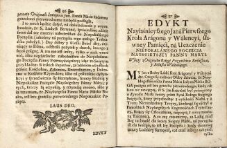 ANTYST, JABŁONOWSKI - TRAKTAT O NIEPOKALANYM POCZĘCIU NAYŚWIĘTSZEY PANNY MARYEY MATKI BOGA 1720 - 3