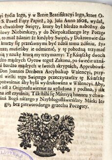 ANTYST, JABŁONOWSKI - TRAKTAT O NIEPOKALANYM POCZĘCIU NAYŚWIĘTSZEY PANNY MARYEY MATKI BOGA 1720 - 5