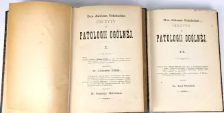 COHNHEIM -  ODCZYTY Z PATOLOGII OGÓLNEJ. T. I–II, 1884 - 2