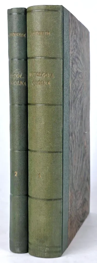COHNHEIM -  ODCZYTY Z PATOLOGII OGÓLNEJ. T. I–II, 1884