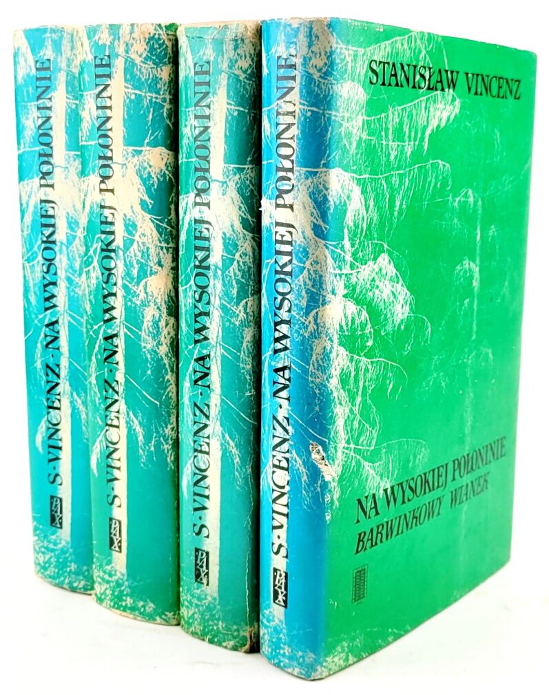 VINCENZ - NA WYSOKIEJ POŁONINIE t.1-4 (komplet)