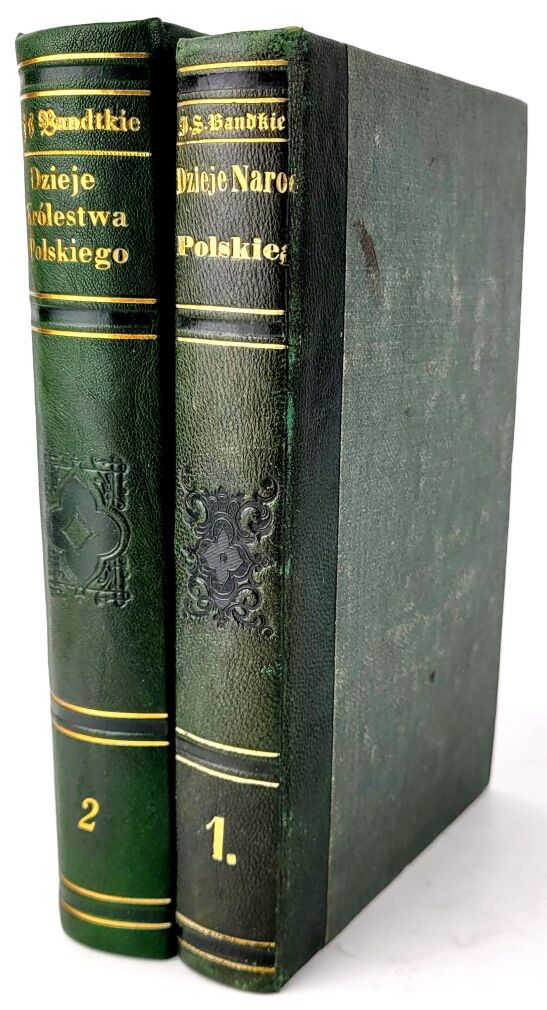 BANDTKIE- DZIEJE NARODU POLSKIEGO; DZIEJE KRÓLESTWA POLSKIEGO t.1-2 1820-1835